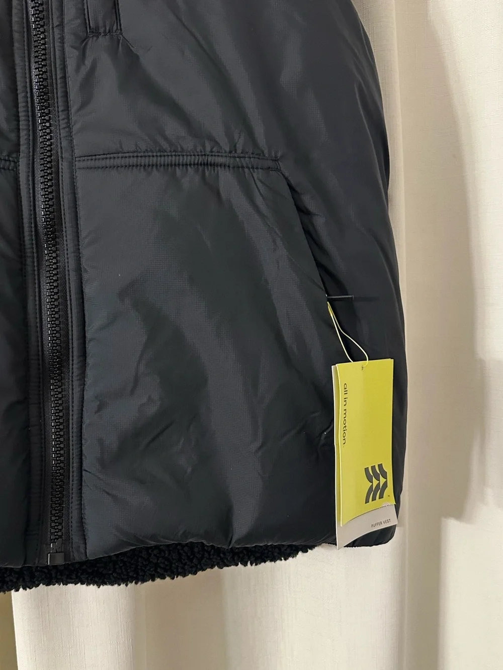 NEW All in Motion Sherpa Lined Vest